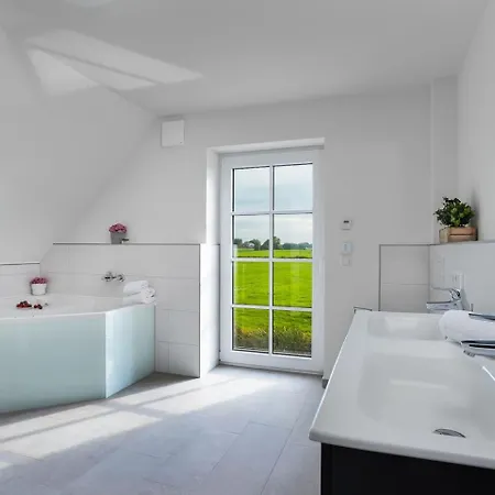 Luxus House Mit Sauna & Whirlwanne In Ruhiger Lage Zu St Peter-ording Inkl Fruehstueck Holiday home Osterhever